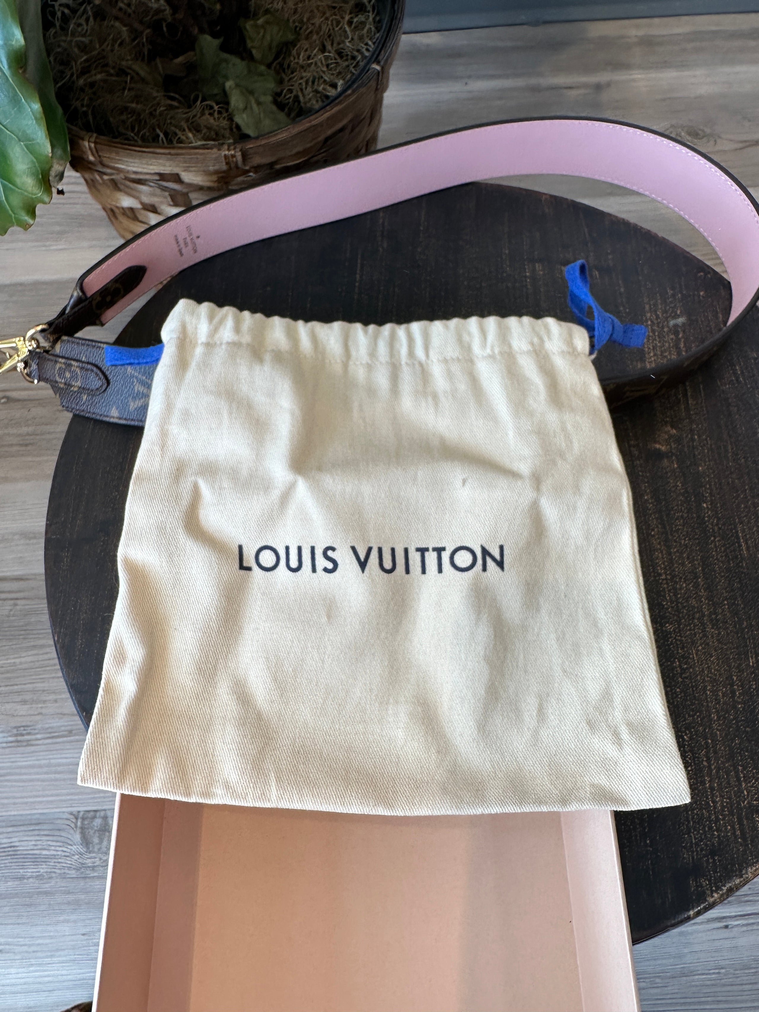 Louis Vuitton Louis Vuitton Monogram Canvas Shoulder Strap For Medium
